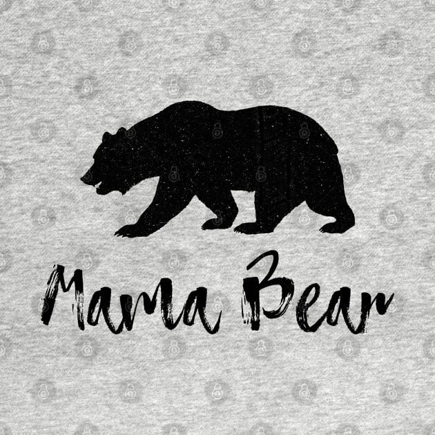 Mama Bear Mother's Day Mother Mom Flowers Gift bab by MrTeee